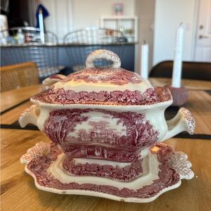 Mason's Vintage Pink Soup Tauren